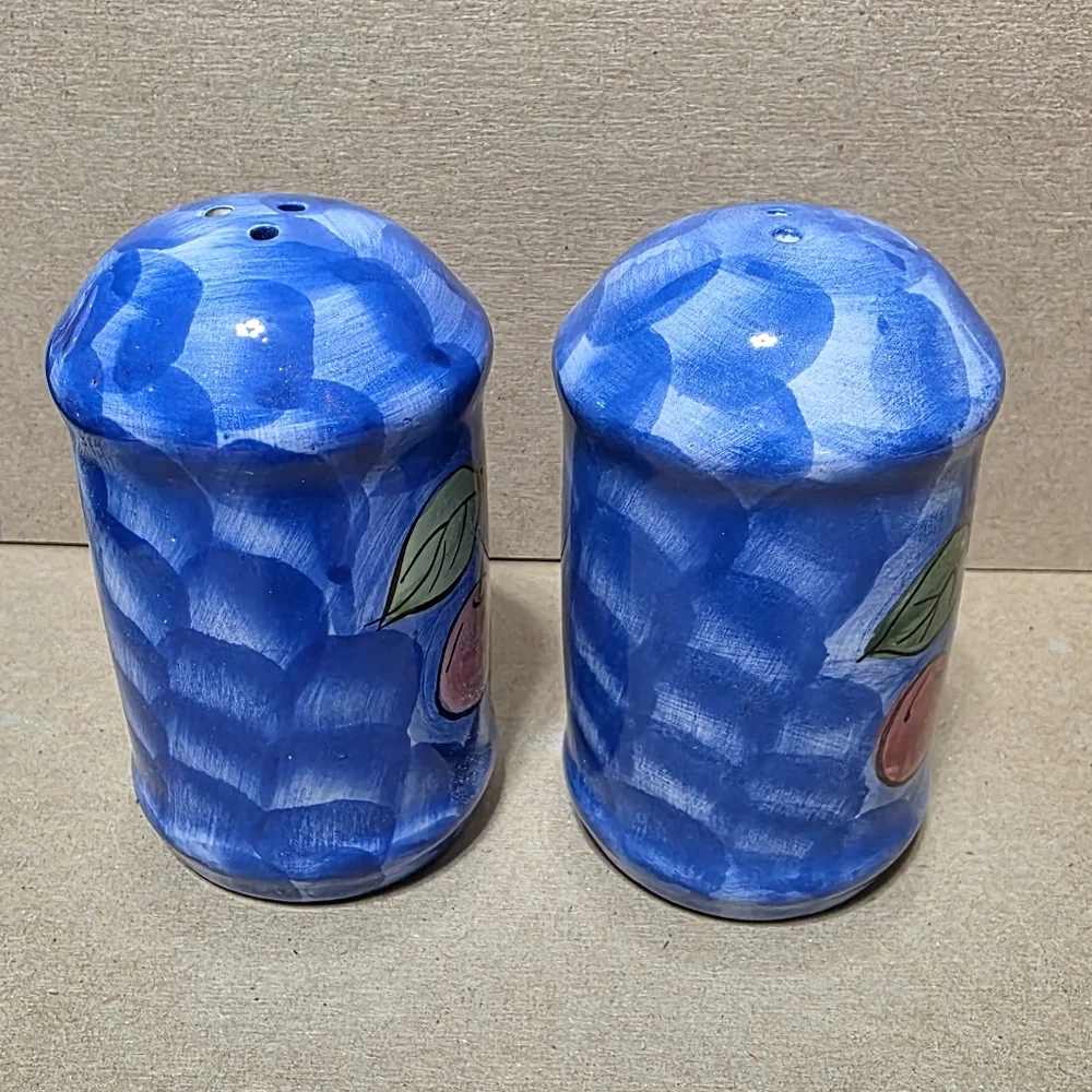 Vintage bright blue